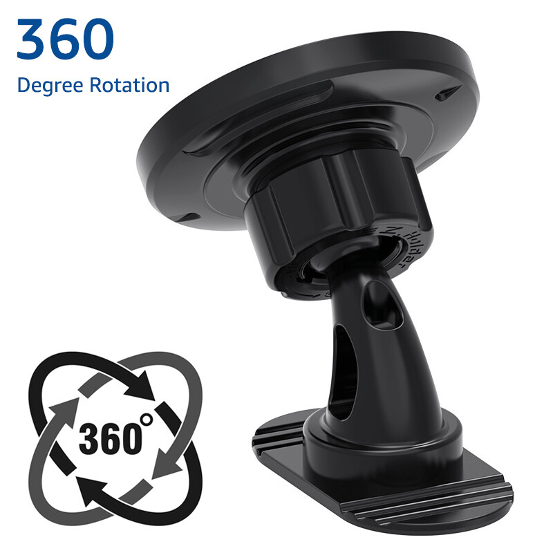 Suport magnetic pentru telefon mobil pentru mașină Suport GPS pentru iPhone 15 Xiaomi Suport pentru telefon pentru bordul mașinii cu magnet puternic, compatibil cu MagSafe