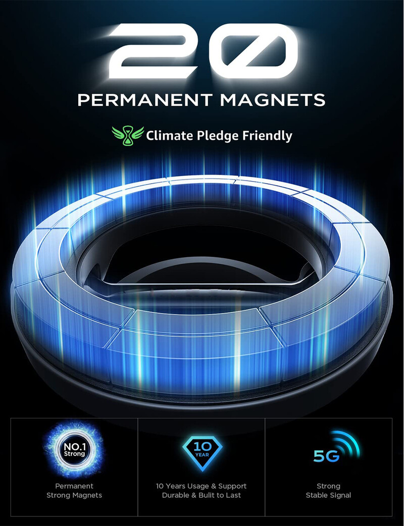 1080 Magsafe automobilinio telefono laikiklis transporto priemonėms Mobilus automobilio mobiliojo telefono laikiklio palaikymas automobilyje, skirtas iPhone 14 13 Pro Max Plus