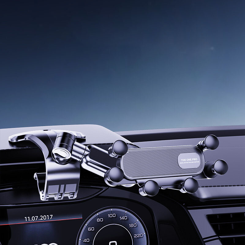 Automobilinio telefono laikiklis Easy Clip Mount Stovo skydelis Daugiafunkcis universalus prietaisų skydelio GPS navigacijos laikiklio laikiklis