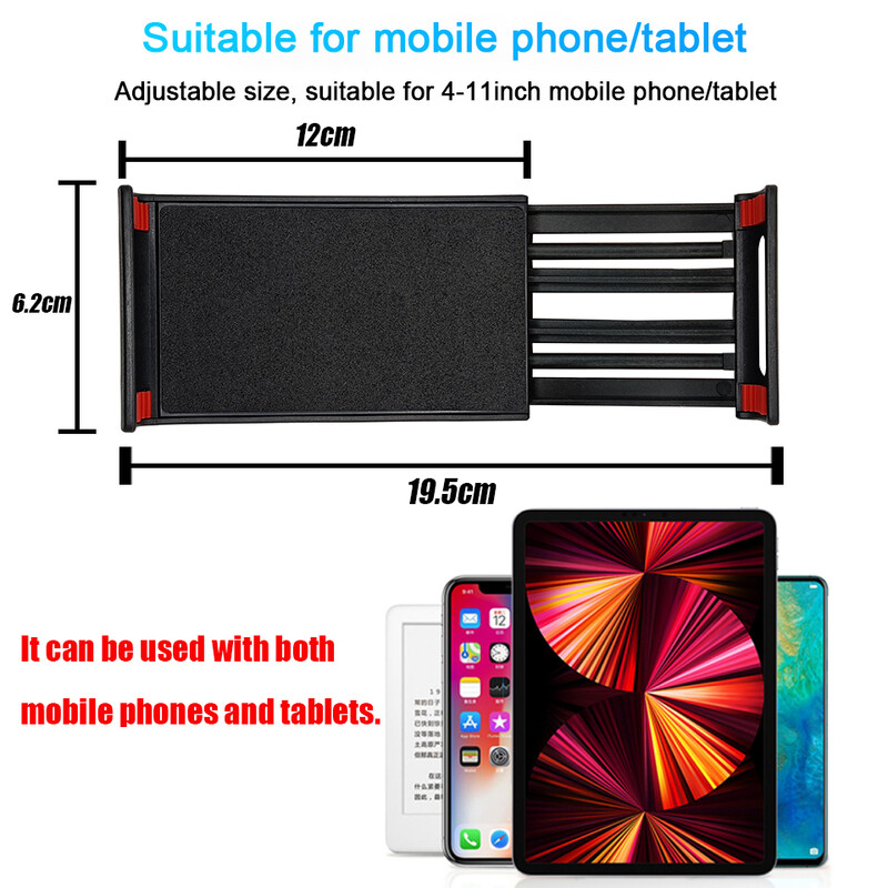 Planšetinio telefono laikiklio tvirtinimas automobilyje, skirtas Samsung Galaxy Z Fold 4 3 2 IPhone IPad Mini Air Car Sucker Telefono stovo išplėtimo laikikliai