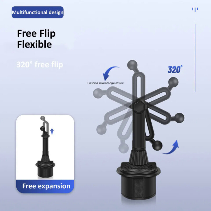 Suport universal pentru pahare pentru mașină Suport pentru tabletă Suport pentru telefon Suport pentru telefon mobil Sticla de băutură Suport iPad Suport Smartphone Tad pentru telefon mobil 11 inch