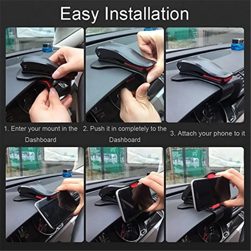 Automašīnas tālruņa turētājs 1 universāls automašīnas kronšteins