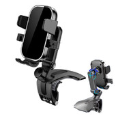 1 vnt. juodas automobilio telefono laikiklis Universalus prietaisų skydelis, lengvai pritvirtinamas GPS ekrano laikiklis automobilinio mobiliojo telefono palaikymas, skirtas iPhone Samsung X