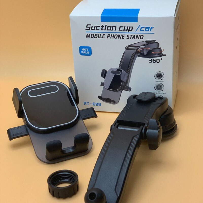 360 grādos regulējams Piesūcekņu kauss stila informācijas panelis automašīnas tālruņa turētājs vējstikls mobilās šūnas atbalsta kronšteins GPS navigācijai