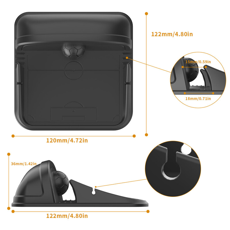 Automobilinio telefono laikiklio tvirtinimo silikoninis automobilio padėklo kilimėlis įvairiems prietaisų skydeliams, nemokamas stalinis telefono stovas