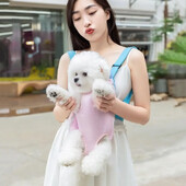 Rucsac de transport pentru câini, plasă de camuflaj, pentru călătorie în aer liber, geantă de umăr, cu aer pentru animale de companie, pentru câini de talie mică, pisici, transport portabil pentru animale