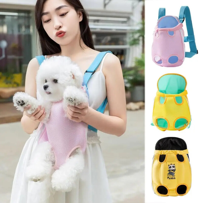 Rucsac de transport pentru câini, plasă de camuflaj, pentru călătorie în aer liber, geantă de umăr, cu aer pentru animale de companie, pentru câini de talie mică, pisici, transport portabil pentru animale