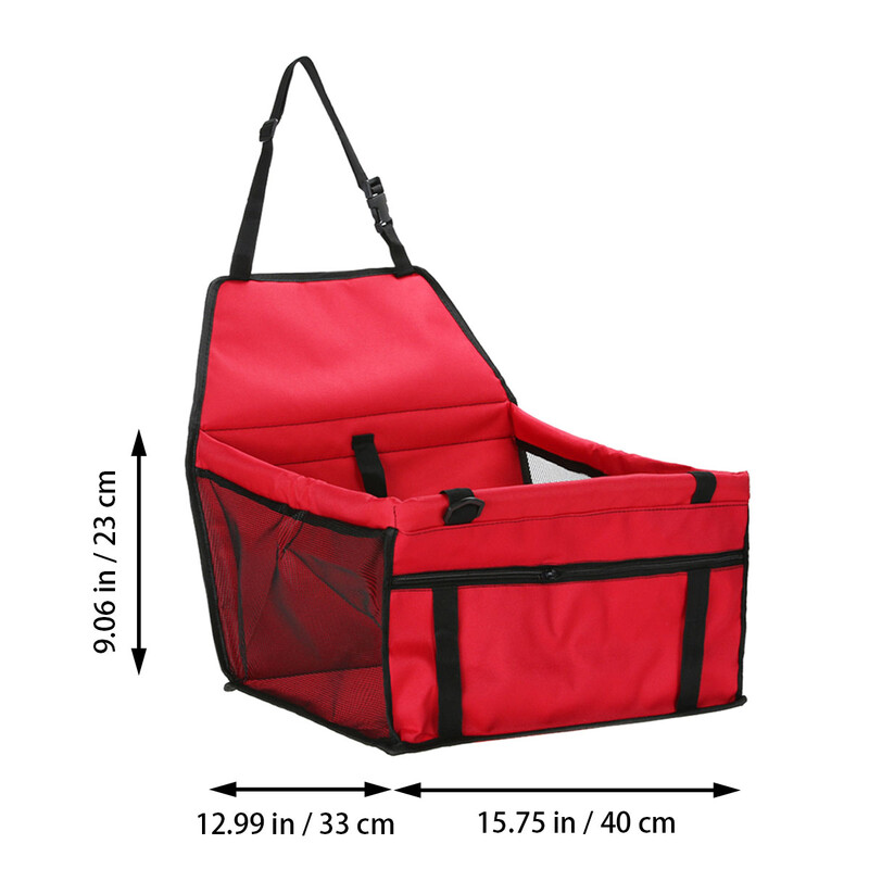 Cărucior pentru mașină pentru animale de companie, câine, pisică, agățat, geantă din plasă, saci de navă pentru călătorii, scaun auto, cărucior de siguranță