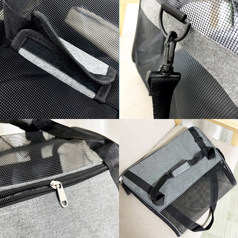 Kelioninis naminių gyvūnėlių krepšys, oro linijų patvirtintas bagažo krepšys, naminių gyvūnėlių kelionių krepšys, tinkamas mažiems šunims, katėms ir šuniukams, mažiems gyvūnams