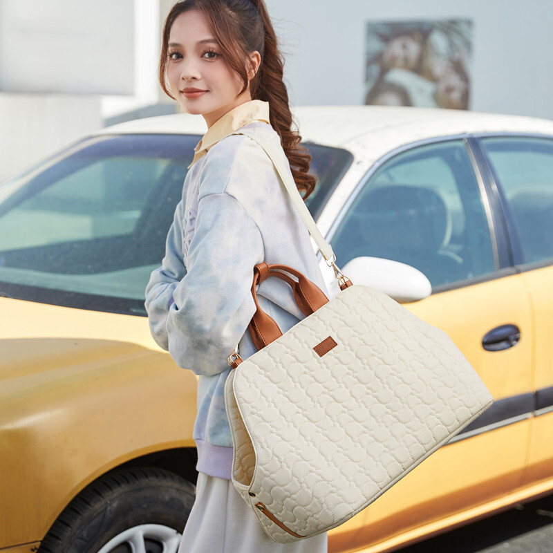 Cățeluș Ieși Geantă de mână portabilă de umăr Câine Animal de companie Geanta de pisică Purtător de pisică de companie Călătorii de ieșire Geantă de mână respirabilă pentru animale de companie