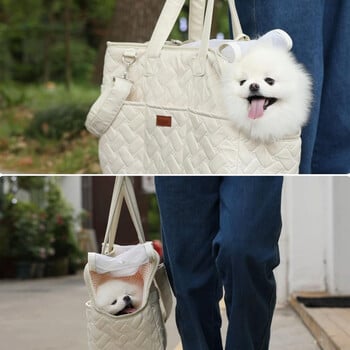 Pet Bag Dog Go Out Φορητό σακίδιο πλάτης Cat Travel Messenger Τσάντα που πλένεται αυτοκίνητο Κουτάβι Μεταφορέας Tote Safety