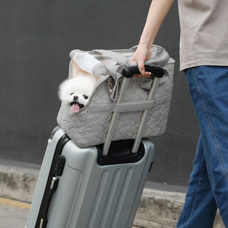 Pet Bag Dog Go Out Nešiojama kuprinė Kačių Kelionių Krepšys Automobiliu plaunamas Šuniuko nešiklis Sauga