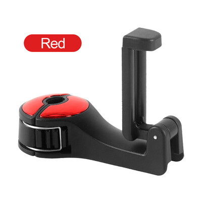 NOU Multifunctional2 In1 Carlig pentru masina Suport ascuns pentru telefon mobil Suport pentru masina Clip din spate pentru tetiera Cârlig de blocare Catarama Suport pentru masina