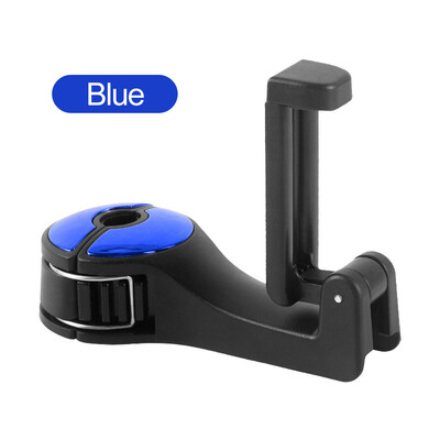 NOU Multifunctional2 In1 Carlig pentru masina Suport ascuns pentru telefon mobil Suport pentru masina Clip din spate pentru tetiera Cârlig de blocare Catarama Suport pentru masina