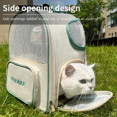 Krūškurvja dubultā plecu kaķa soma, pārnēsājama kaķēna ceļojumu viegla kaķu soma mugursoma viegla, elpojoša, liela ietilpība