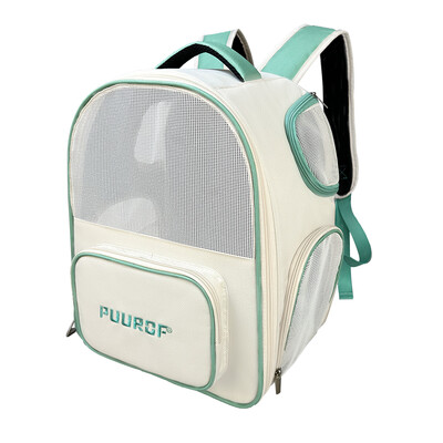 Krūškurvja dubultā plecu kaķa soma, pārnēsājama kaķēna ceļojumu viegla kaķu soma mugursoma viegla, elpojoša, liela ietilpība