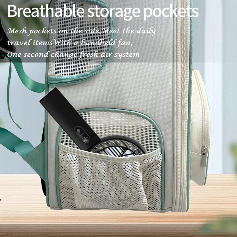 Krūškurvja dubultā plecu kaķa soma, pārnēsājama kaķēna ceļojumu viegla kaķu soma mugursoma viegla, elpojoša, liela ietilpība