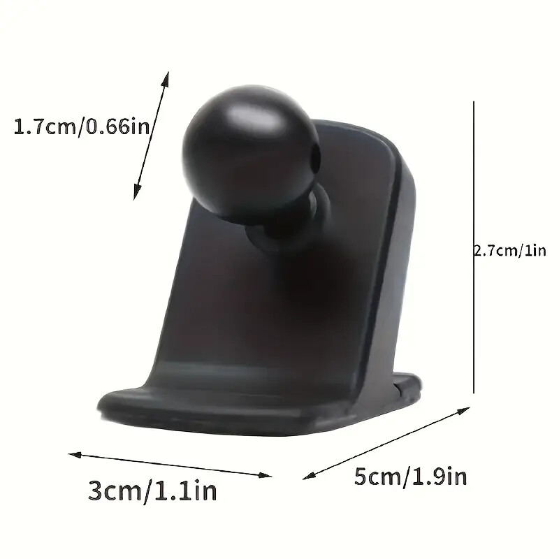 Automobilio mobiliojo telefono laikiklio bazė 17 mm rutulinio galvutės pagrindo prietaisų skydelio montavimas siurbimo taurė Neslystantis laikiklis oro išleidimo spaustukas Automobilių priedai