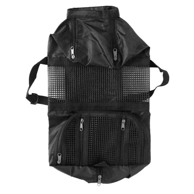 Tīkla kaķu kopšanas peldēšanās soma Regulējami mājdzīvnieku mazgāšanas piederumi mājdzīvnieku nagu apgriešanai injekcijas pret skrāpējumiem koduma ierobežojums