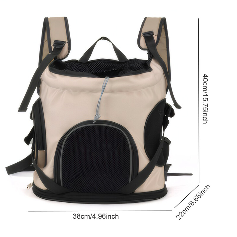 Lagana mačka torba velikog kapaciteta Go Out prijenosna torba za kućne ljubimce nosiljka prozračna ruksak za štene podesivi remen