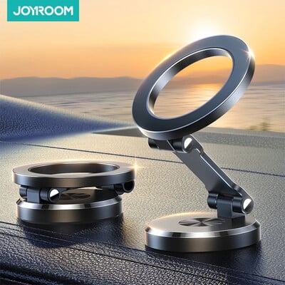 Joyroom magnētiskais automašīnas tālruņa turētājs spēcīga magnēta tālruņa stiprinājums, universāls salokāms tālruņa statīvs automašīnai iPhone vai 4,7–7,0 collas