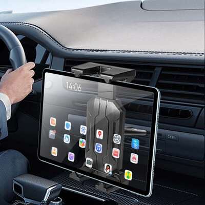 Universāls automašīnas stiprinājuma kompaktdisku atskaņotāja slots planšetdatora statīvs mobilā tālruņa turētājs Ipad Pro Air 4 līdz 14 collu Xiaomi Tab viedtālruņa GPS