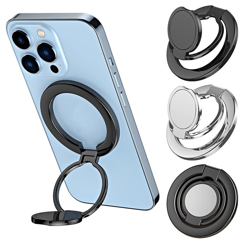  Metalni 3-dijelni srednji disk Magnetski usisni ° Nosač 360 Punjenje Sklopivi C Univerzalno podizanje Rotirajući Ultra Y8W7