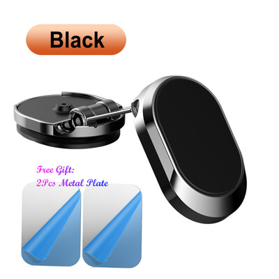 Tvirtas magnetinis automobilinio telefono laikiklis, montuojamas pasukamas išmaniojo telefono stovas, patobulintas sulankstomas telefono laikiklis, skirtas iPhone Samsung Xiaomi LG