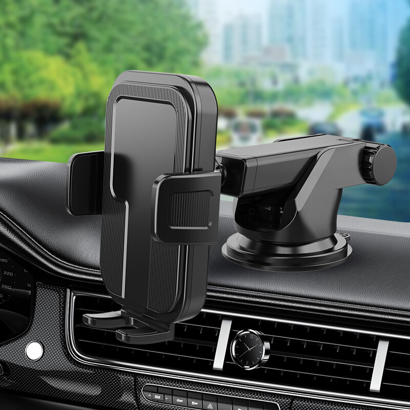 Automobilinio telefono laikiklio stovas Automobilio prietaisų skydelio priekinio stiklo laikiklis Universalus mobiliojo telefono GPS palaikymas, skirtas iPhone 15 14 Pro Max Samsung Xiaomi