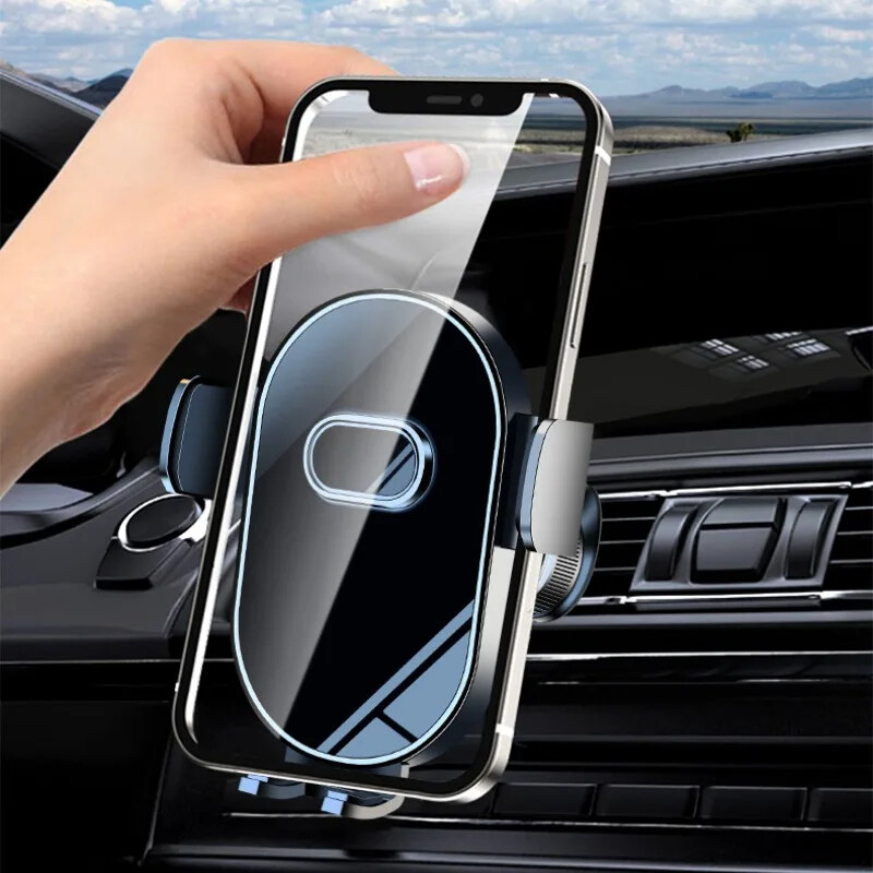 Držiak mobilného telefónu do auta, prísavka, nový držiak, zásuvka klimatizácie pre automobily, univerzálna navigácia, pevný