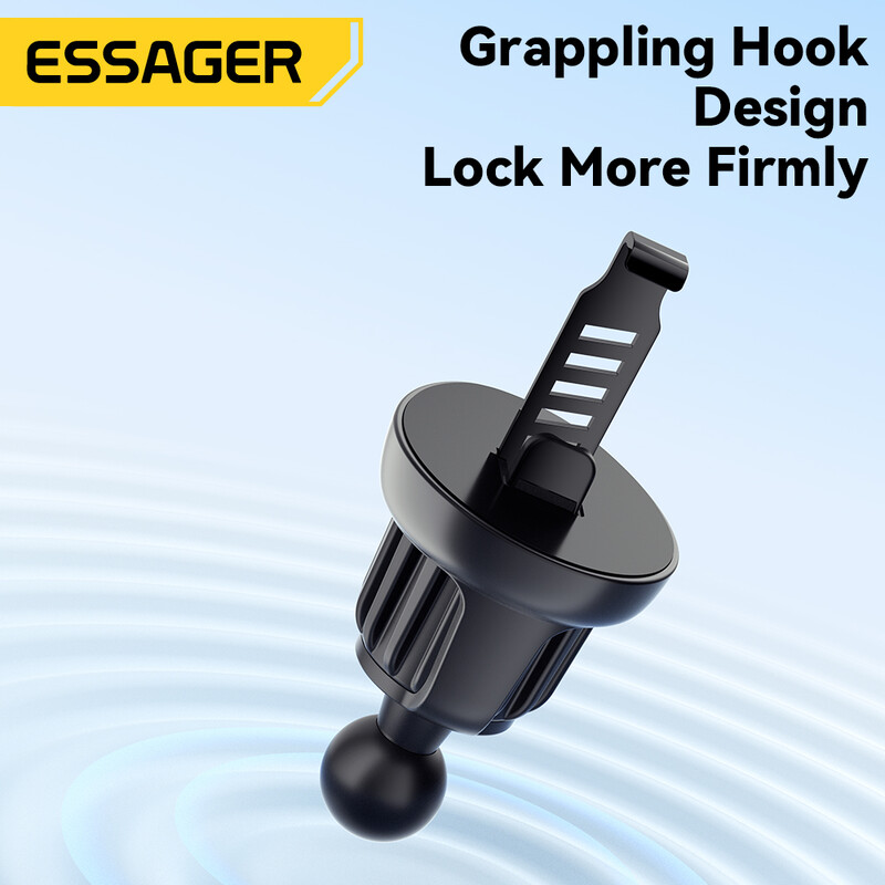 Essager magnētiskais automašīnas tālruņa turētāja statīvs, universāls gaisa ventilācijas atveres automašīnas tālruņa stiprinājumi GPS rotācijas kronšteina atbalstam iPhone 15 14 13
