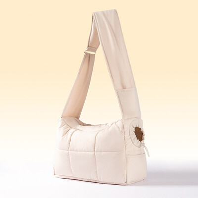 Geantă de umăr pentru purtător de animale de companie Geantă de transport pentru pisici Geantă de călătorie pentru cățeluș de iarnă în aer liber Geantă portabilă pentru plimbare pentru pisici