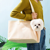 Mažas šunų nešioklis, minkštas, kvėpuojantis tinklinis kačių krepšys, šuniuko nešiojimo krepšys, skirtas vaikščioti lauke