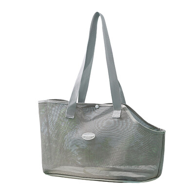 Mažas šunų nešioklis, minkštas, kvėpuojantis tinklinis kačių krepšys, šuniuko nešiojimo krepšys, skirtas vaikščioti lauke