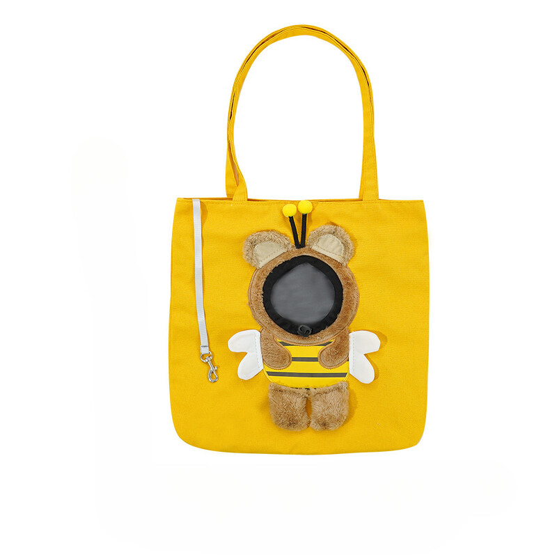 Naminio gyvūno išvykimo krepšys katės krepšys kryžminio kūno nešiojamas katės krepšys mažas šuo gali būti atidengtas ir nešiojamasis viengubas pečių krepšys naminiams gyvūnėliams lauke