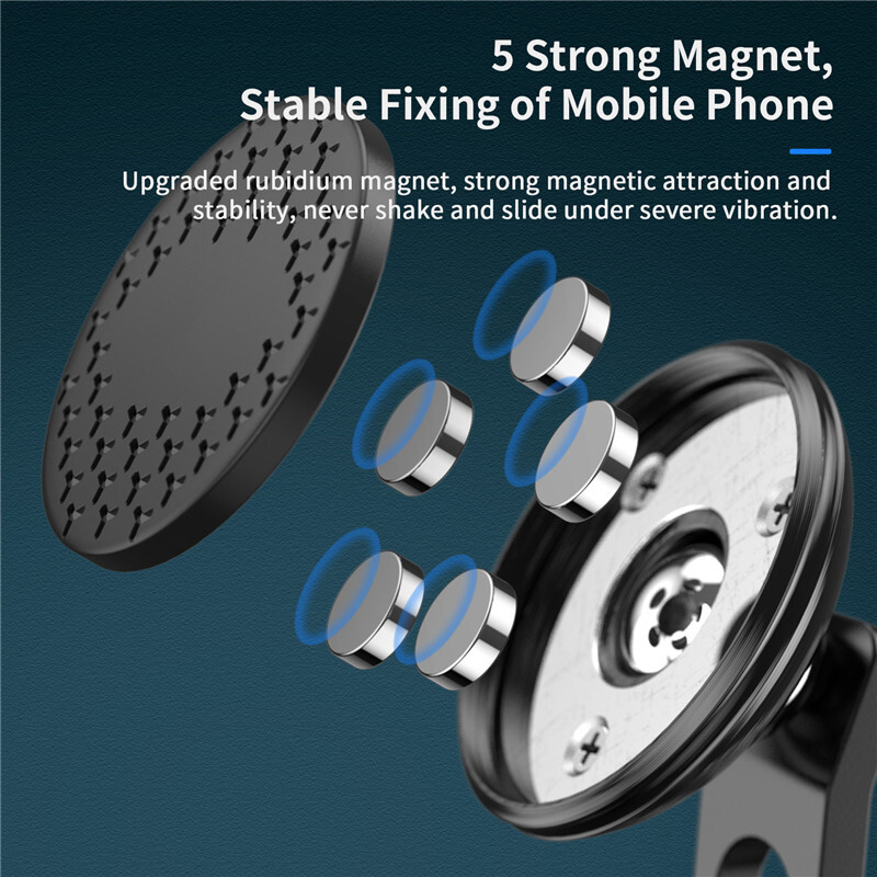 Automobilio telefono laikiklis Magnetinis universalus magnetinis telefono laikiklis, skirtas iPhone 12 11 Max Xiaomi automobilinio mobiliojo telefono laikiklio stove