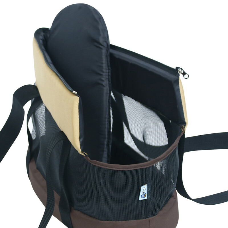 Pavasarį ir vasarą nešiojamas vieno peties krepšio naminiams gyvūnėliams rankinė sulankstomas tinklinis šunų krepšys katės krepšys