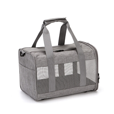 Mājdzīvnieka kaķa rokassomiņa Pārnēsājama soma pleciem krusteniski suns Tedijs Bišons Maza suņa ceļojumu automašīnas soma