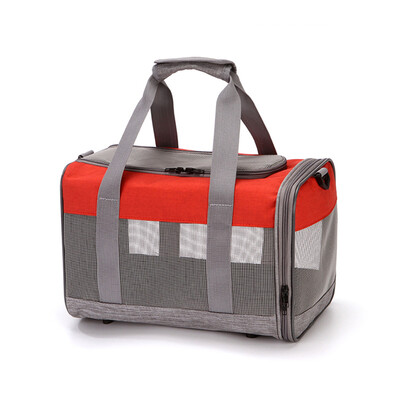 Mājdzīvnieka kaķa rokassomiņa Pārnēsājama soma pleciem krusteniski suns Tedijs Bišons Maza suņa ceļojumu automašīnas soma