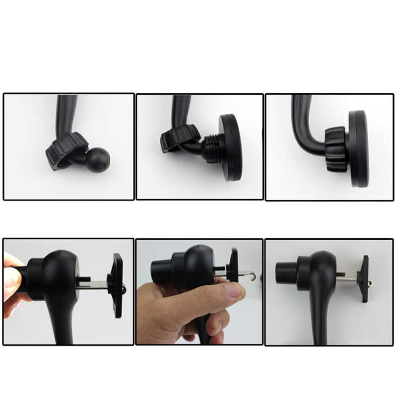 Magnetinis automobilinio telefono laikiklis oro išleidimo angos kabliukas Oro ventiliacijos laikiklis 360° besisukantis Universalus mobiliojo telefono laikiklis mobiliajam telefonui