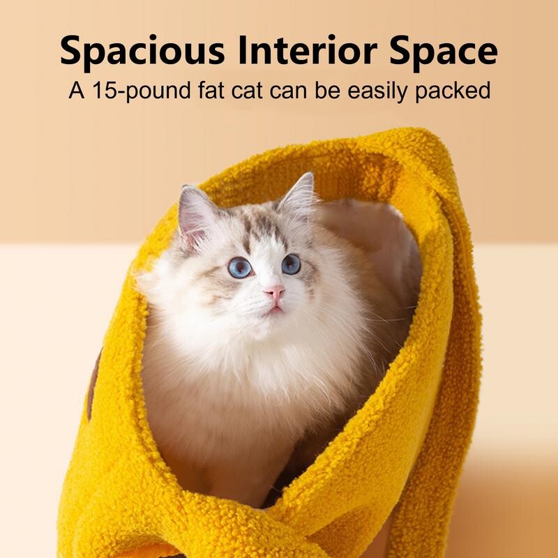 Žirafa naminių gyvūnėlių nešioklė Naminių gyvūnėlių pliušinė kempinė kelioninis krepšys lauke Krepšys Katėms Krepšys Mažas naminių gyvūnėlių nešioklis Madingas kvėpuojantis