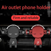 Novi otvor za zrak u automobilu, držač za telefon, automatska teleskopska stezaljka, mobilni univerzalni nosač za nosače za montažu u automobilu