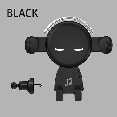 Novi otvor za zrak u automobilu, držač za telefon, automatska teleskopska stezaljka, mobilni univerzalni nosač za nosače za montažu u automobilu