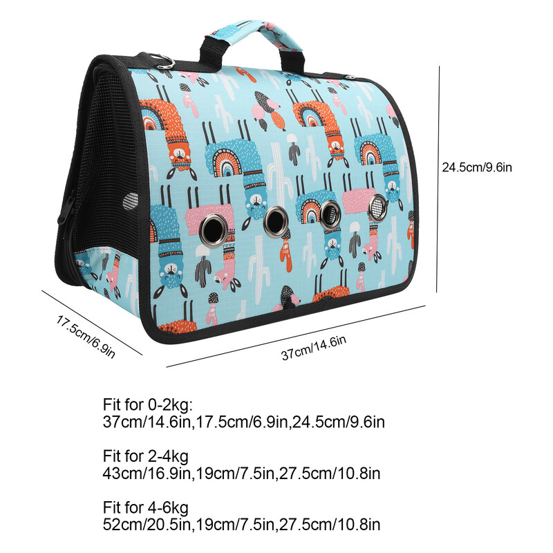 Kačių pečių nešyklė lauke sulankstoma mažo gyvūno pečių nešiojimo krepšys katės šuniuko 8 skylučių rankinė šuniukui lauke