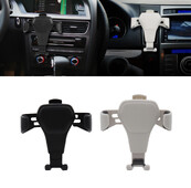 Naujas Universal Gravity Air Vent automobilio tvirtinimo spaustuko tipo stovas be magnetinio gravitacinio telefono laikiklio laikiklio, skirto iPhone X 7