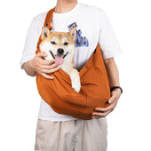 Didelės talpos katės krepšys Lauko krepšys Nešiojamas naminių gyvūnėlių kuprinė naminių gyvūnėlių lauke Kvėpuojantis pasviręs skersinis šunų krepšys Reguliuojamas kelioninis krepšys