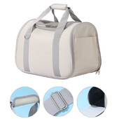 Izturīga un ērta mājdzīvnieku mugursoma Stilīgs un elpojošs kaķu pārvadātājs, lieliski piemērots ceļojumiem brīvā dabā ar jūsu kaķu draugu