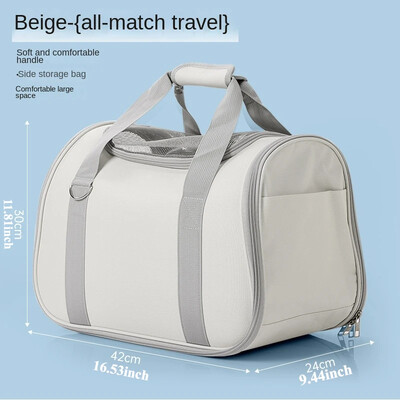 Izturīga un ērta mājdzīvnieku mugursoma Stilīgs un elpojošs kaķu pārvadātājs, lieliski piemērots ceļojumiem brīvā dabā ar jūsu kaķu draugu