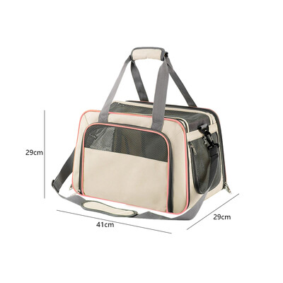 Geanta de transport pentru caini Geanta de mana pentru pisici Transportoare pentru animale de companie Genti de voiaj pentru caini Geanta de transport pentru caini de talie mica Pisici Genti de umar pentru iesiri