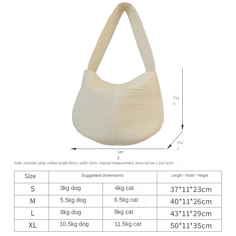 Kačių krepšys Crossbody Canvas Didelės talpos naminių gyvūnėlių kuprinė Kačių išvykų krepšys Kačių krepšys Nešiojamas pečių krepšys Katės mokyklinis krepšys